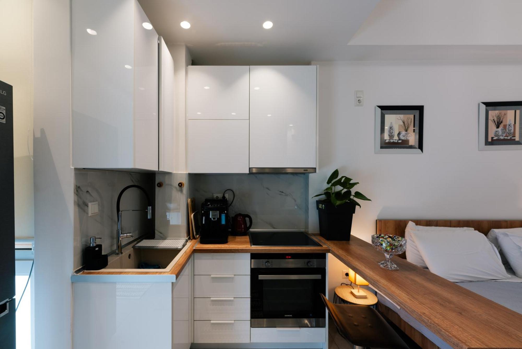 Modern Studio Apartment A Atena Exterior foto